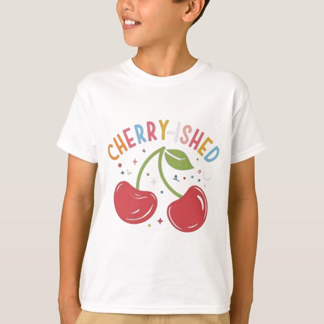 Cherry-ished : Sweet and Stylish T-Shirt Design (Devant)
