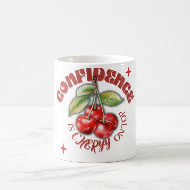 Cherry Mug – Cute Motivational Gift for Self-Love (Centre)