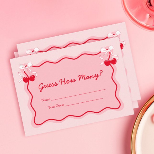 Cherry On Top Devinez Combien De Carte De Jeu (Créateur téléchargé)