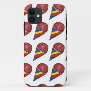 Cherry Red Sno Cone Snocone Congelé Coque de trait