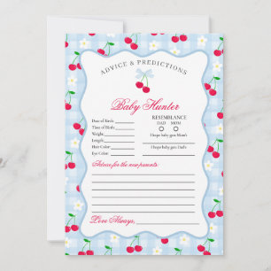 Cherry Sweet Blue Coquette Conseils pour la carte