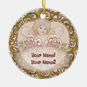 Cherub Angel mariage ornement