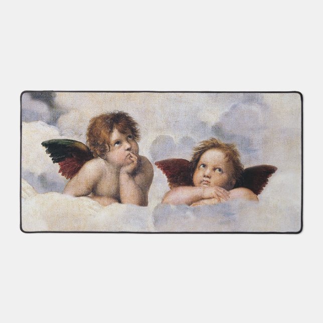 Chérubins, anges ailés peinture de Raffael  (Recto)