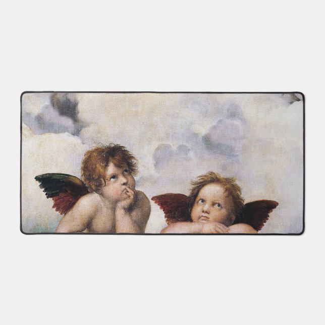 Chérubins, anges ailés peinture de Raffael  (Recto)