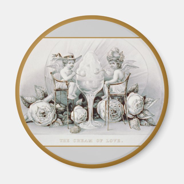 Cherubs & Glace Cream - Magnet #2 (Devant)