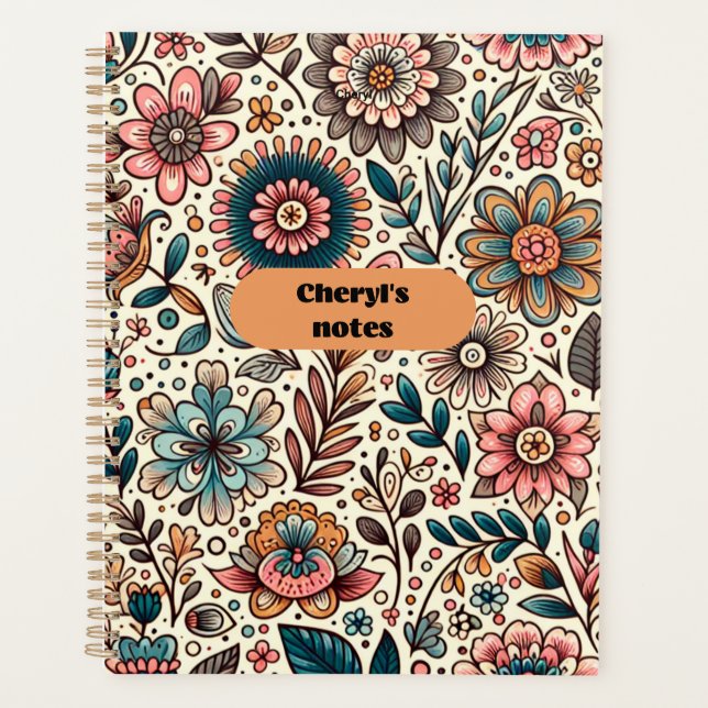 Cheryl's Notes Floral (Devant)