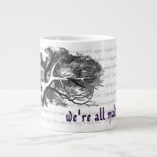 Cheshire Cat Giant Café Mug