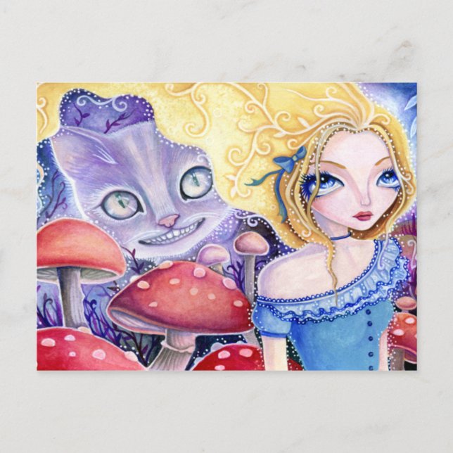 Cheshire Cat Illusion - Carte postale (Devant)