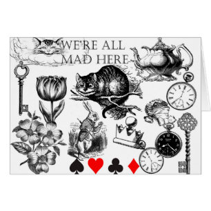 cheshire chat classique alice dans le caractère me