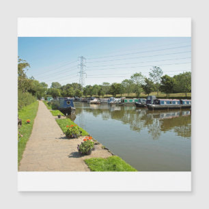 Cheshire de Poynton supérieur du canal Macclesfiel