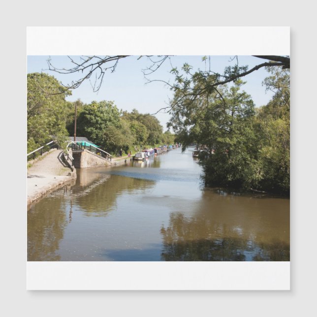 Cheshire de Poynton supérieur du canal Macclesfiel (Devant)