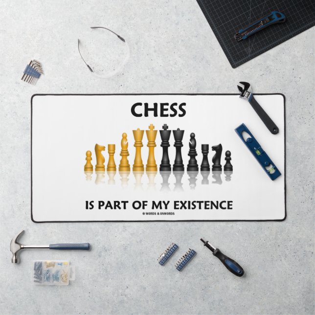 Chess Of My Set Reflechissant Chess (Poste de travail)