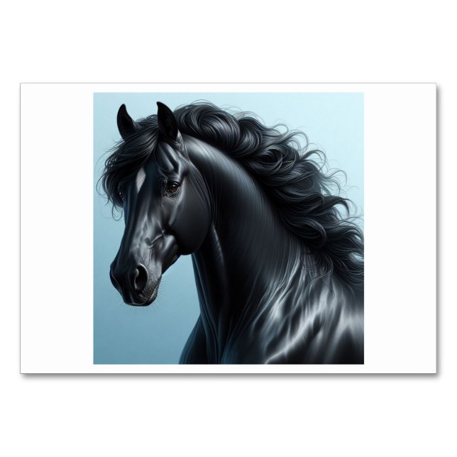 Cheval (马 / Matteo) - Carte Flash Chinoise (Devant)