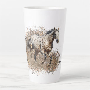 Cheval Appaloosa Américain Latte Mug