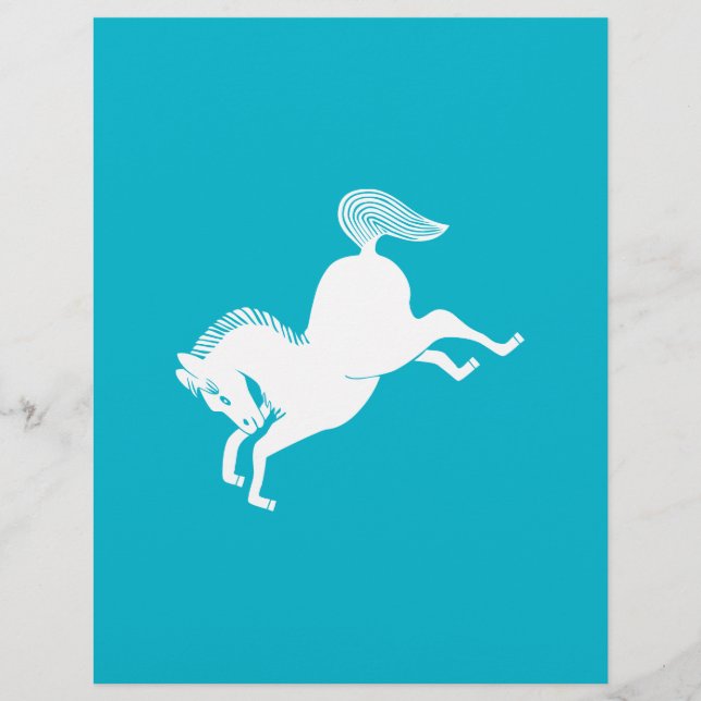 Cheval au galop (Devant)