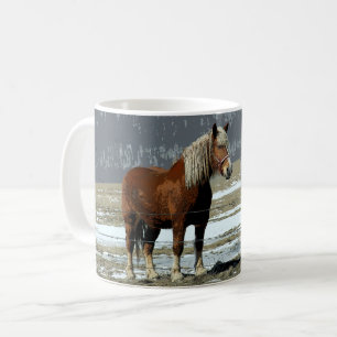 Cheval Belge En Paddock Coffee Mug