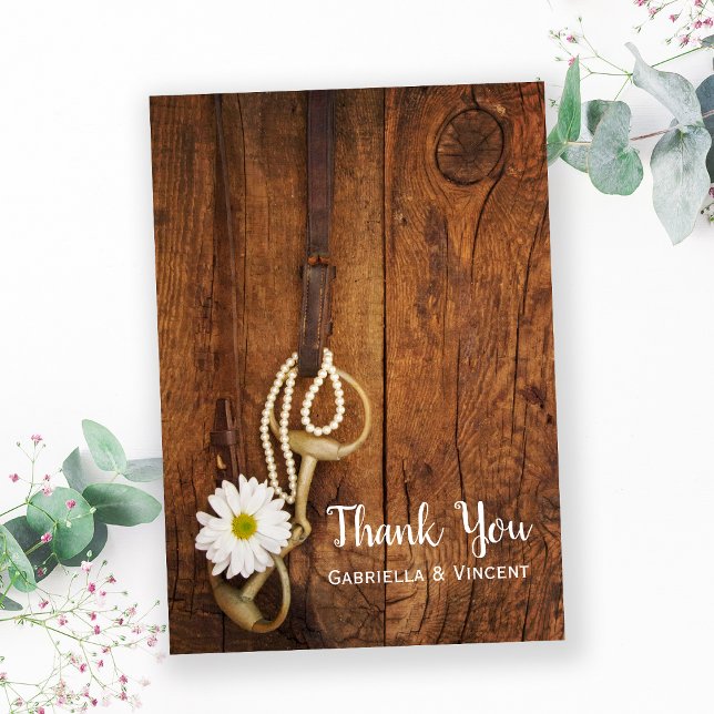 Cheval blanc Bit Western Mariage Merci (Créateur téléchargé)