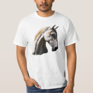 Cheval Blanc Equine Art T-shirt animal amoureux