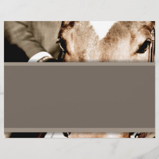 Cheval Brown et Blanc