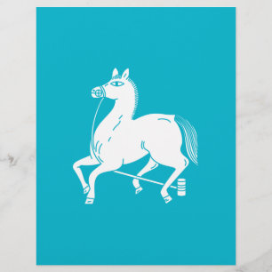 cheval champion attaché