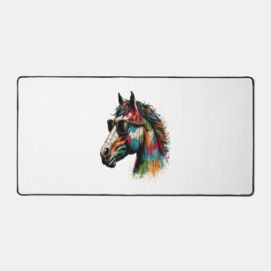 Cheval coloré occidental Vintage rétro