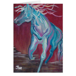 "Cheval de beaucoup de couleurs "