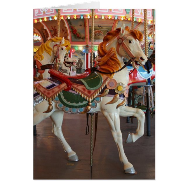 Cheval de carrousel, 2 (Devant)