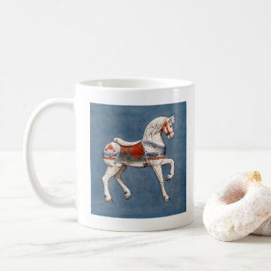 Cheval de carrousel par Henry Murphy Coffee Mug