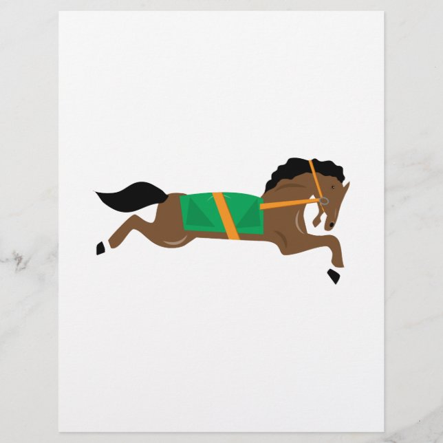 Cheval de course (Devant)