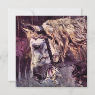 Cheval de Giovanni Boldini, Art Vintage