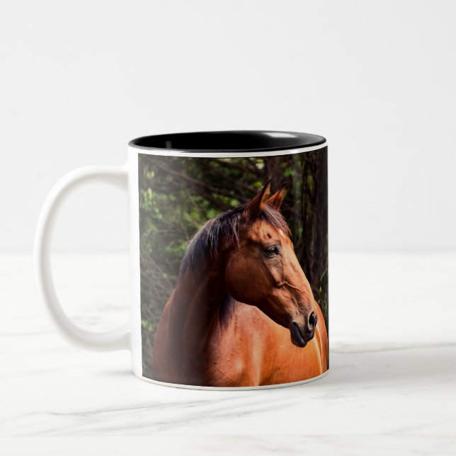 Cheval de l'année 2020 aux deux tonalités de Mug à (Gauche)