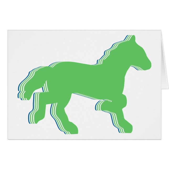 cheval de menthe (Devant Horizontal)