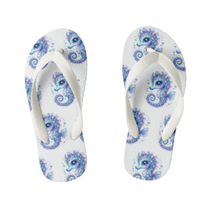 Cheval de mer pour enfants Imprimer tongs