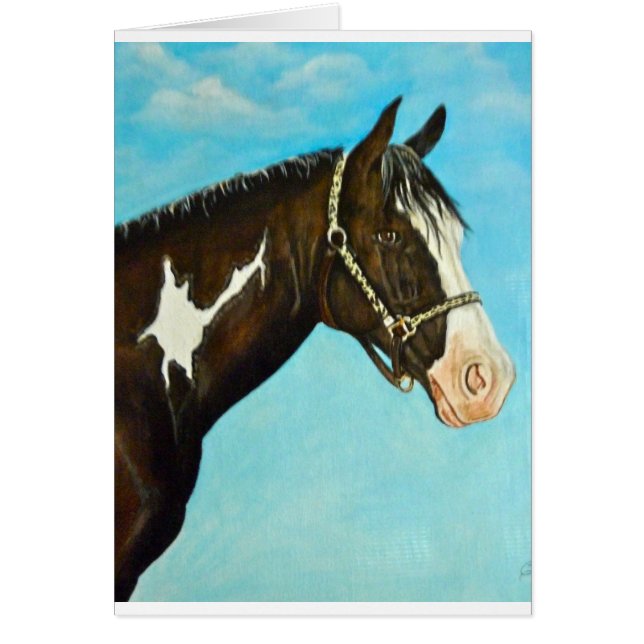 Cheval de peinture (Devant)