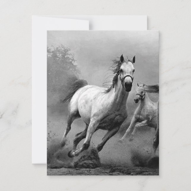 Cheval en course (Devant)