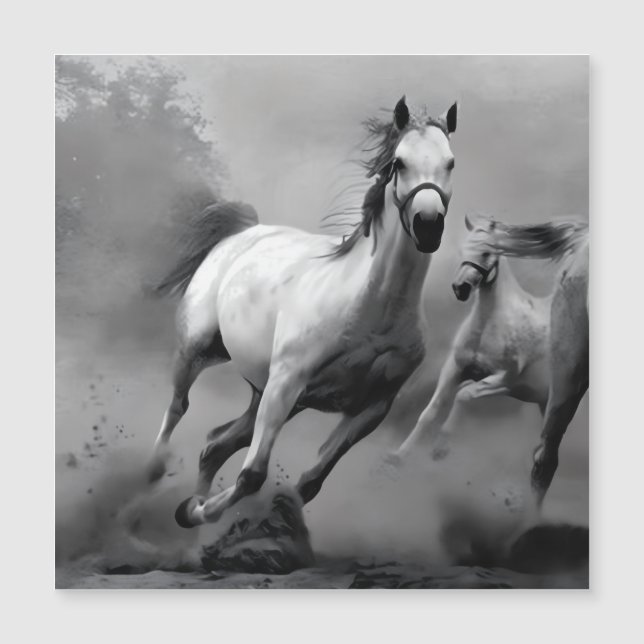 Cheval en course (Devant)