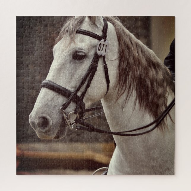 Cheval Equestre Puzzle andalou (Vertical)