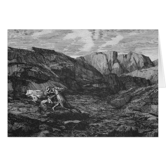 Cheval et cavalier (Devant horizontal)
