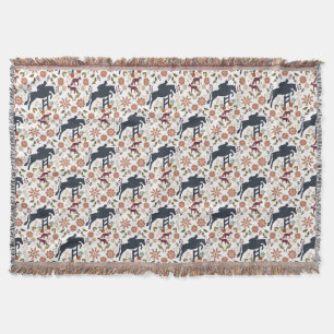 Cheval et cavalier Jetez une couverture Art popula