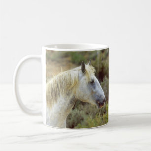 Cheval Gray Wild, Ressorts Rock, Mug de café Wyomi
