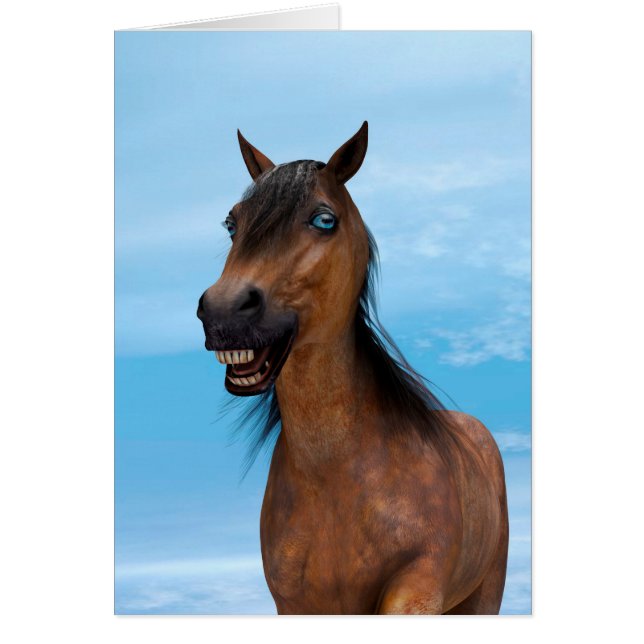 Cheval heureux (Devant)