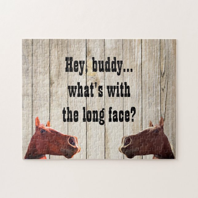 Cheval Humour Jigsaw Puzzle (Horizontal)