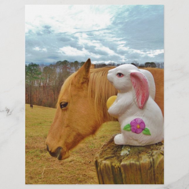 Cheval Jaune, Lapin De Printemps (Devant)