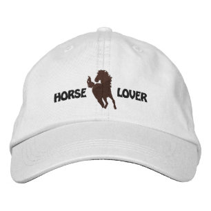 Cheval Lover Casquette brodé - Différents styles d