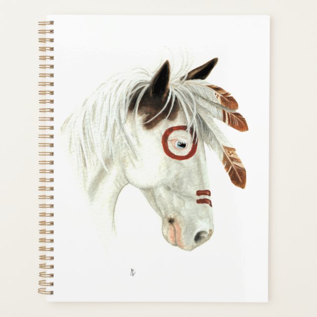 Cheval Majestic par Bihrle Planificateur 8,5 x 11  (Devant)