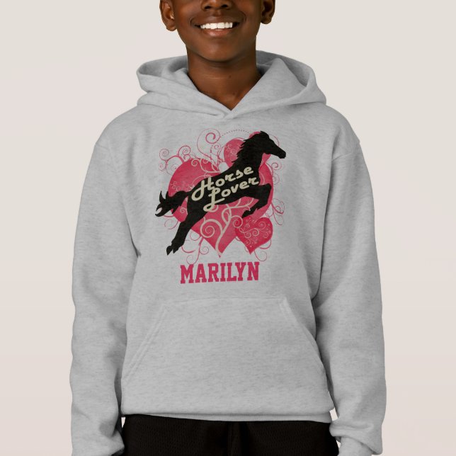 Cheval Marilyn personnalisée par amant (Devant)