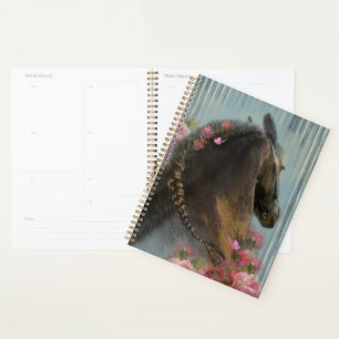Cheval Noir Cheval Friesen - Calendrier, Planifica