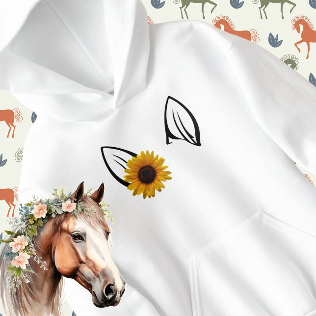 Cheval oreilles & Tournesol pour Enfants Conceptio (Créateur téléchargé)
