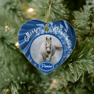 Cheval personnalisé Ornement animal de compagnie N