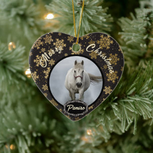 Cheval personnalisé Ornement animal de compagnie N